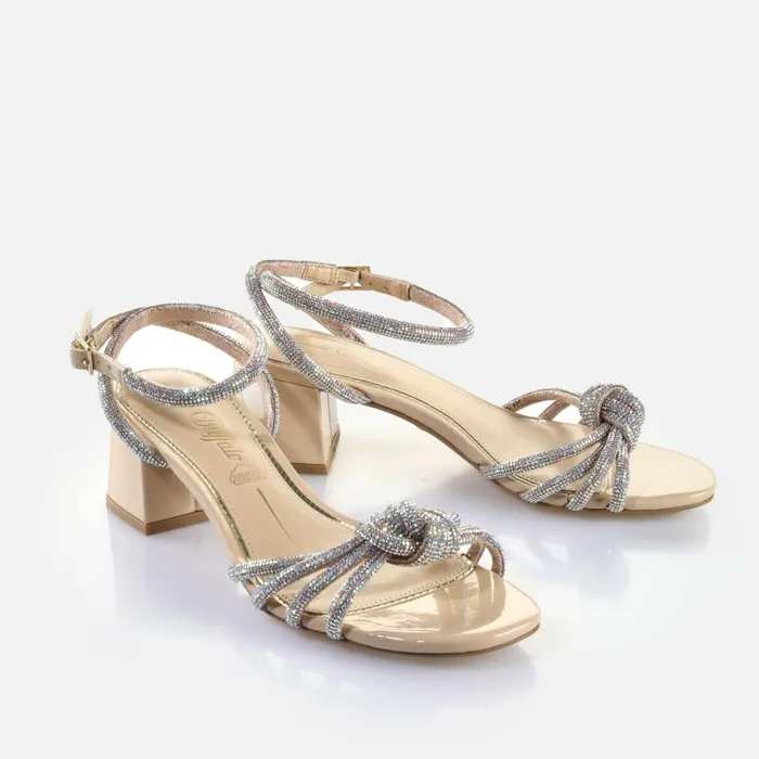 Lilly Bow Cream Buffalo Heels Lilly Bow Cream Buffalo Heels