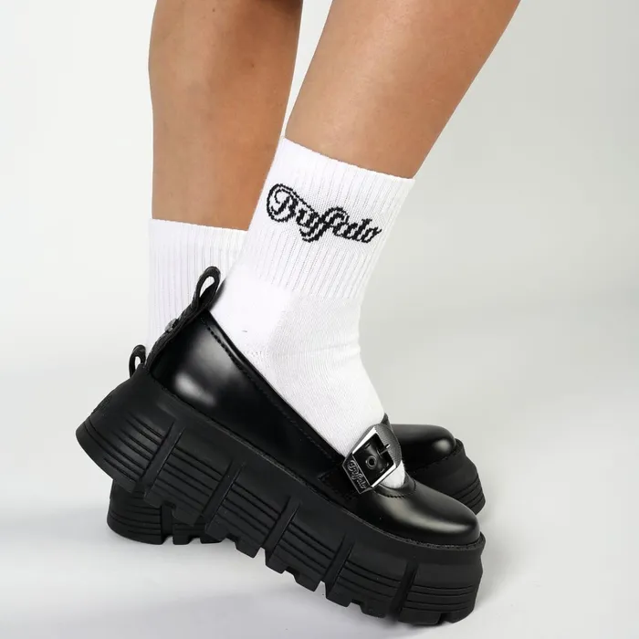 Logo Quarter 2 Pack White Buffalo Socks Logo Quarter 2 Pack White Buffalo Socks