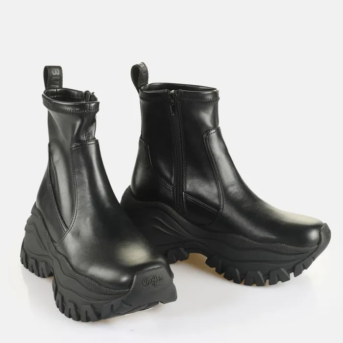 Lola Sock Black Buffalo Boots and AnkleBoots Lola Sock Black Buffalo Boots and AnkleBoots