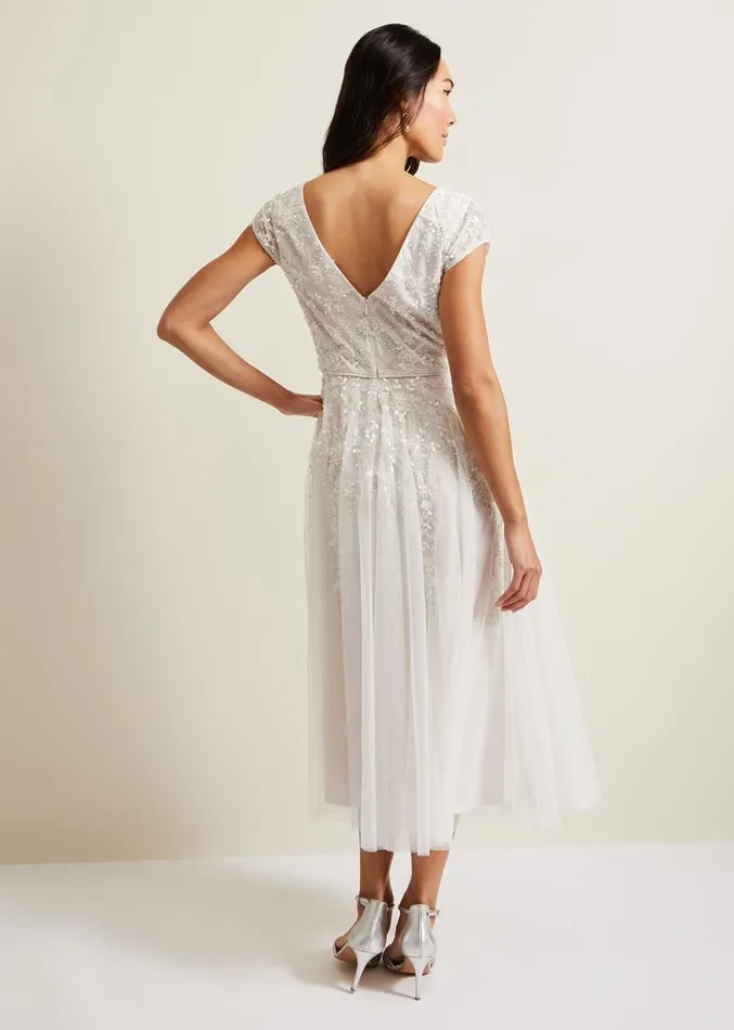Lorena Tulle Wedding Dress Ivory Women Phase Eight Dresses