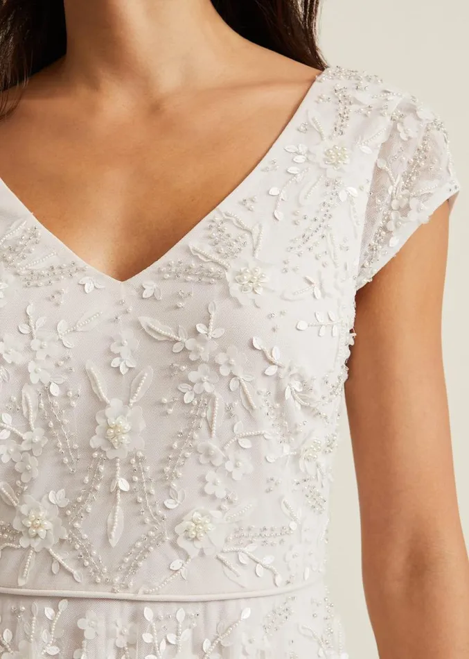 Lorena Tulle Wedding Dress Ivory Women Phase Eight Dresses