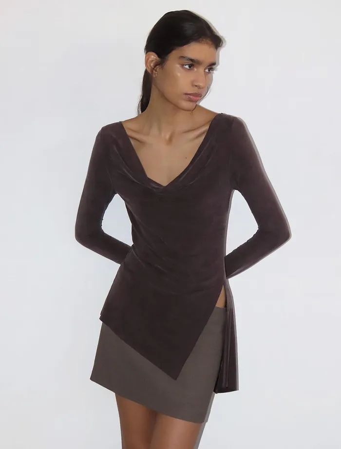 Lotto Mahogany Women Paloma Wool Cupro