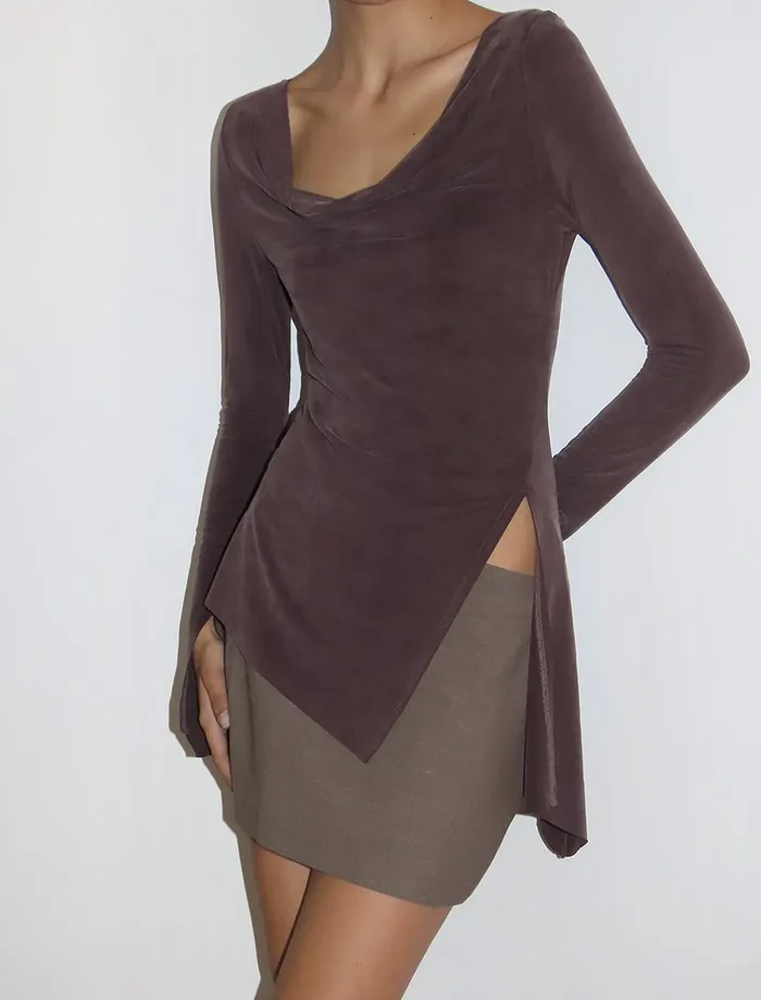 Lotto Mahogany Women Paloma Wool Cupro