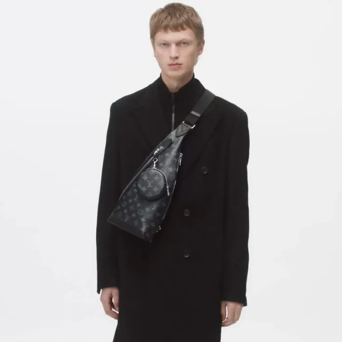 Louis Vuitton Bags Louis Vuitton Monogram Eclipse M30936 Duo Slingbag 8211 Louis Vuitton Handbag Store 8211 Men