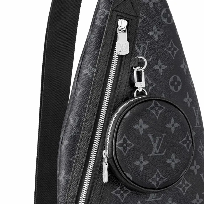 Louis Vuitton Bags Louis Vuitton Monogram Eclipse M30936 Duo Slingbag 8211 Louis Vuitton Handbag Store 8211 Men