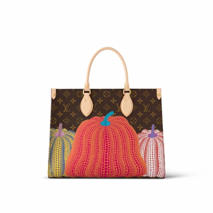 Louis Vuitton Onthego Bag Louis Vuitton LV X YK OnTheGo MM M46466 Pumpkin Print 8211 Louis Vuitton Handbag Store 8211 Women Louis Vuitton Onthego Bag Louis Vuitton LV X YK OnTheGo MM M46466 Pumpkin Print 8211 Louis Vuitton Handbag Store 8211 Women
