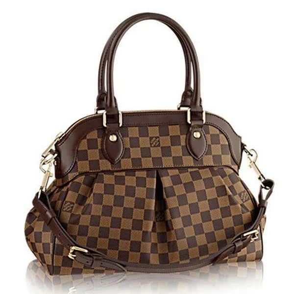 Louis Vuitton Shoulder and Totes Louis Vuitton Damier Ebene Canvas Trevi PM N51997 8211 Louis Vuitton Handbag Store 8211 Women