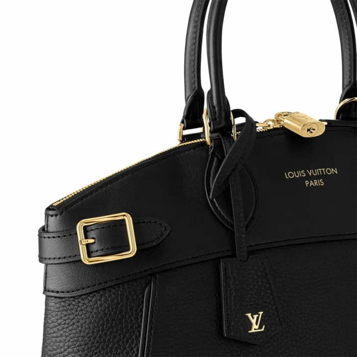 Louis Vuitton Shoulder and Totes Louis Vuitton M22914 Lock It MM Black 8211 Louis Vuitton Handbag Store 8211 Women