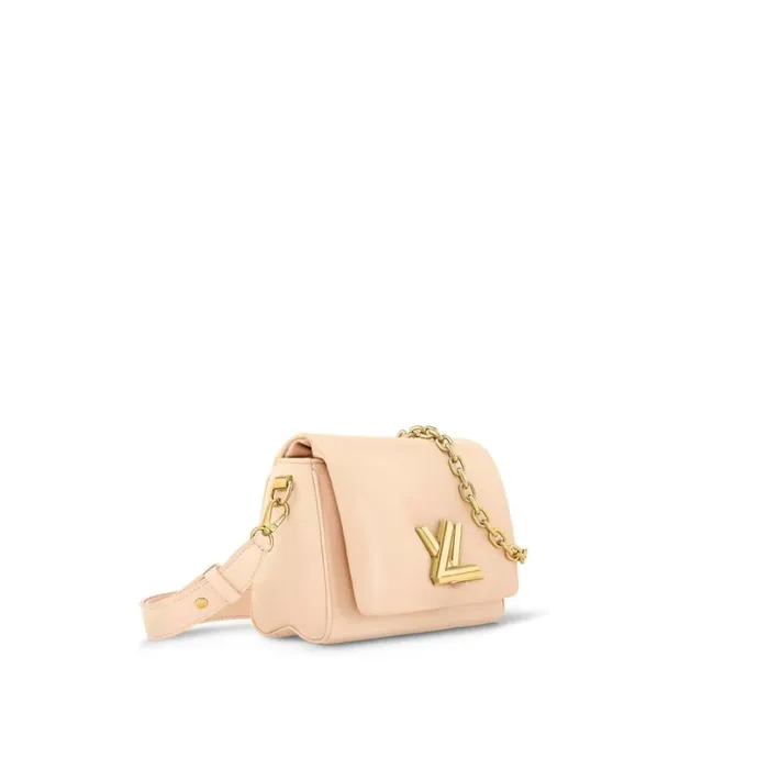 Louis Vuitton Twist Bag Louis Vuitton Beige M22786 Twist MM 8211 Louis Vuitton Handbag Store 8211 Women