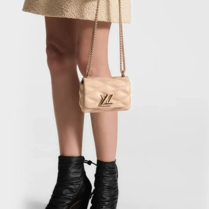 Louis Vuitton Twist Bag Louis Vuitton M82752 Pico GO14 BeigePink 8211 Louis Vuitton Handbag Store 8211 Women