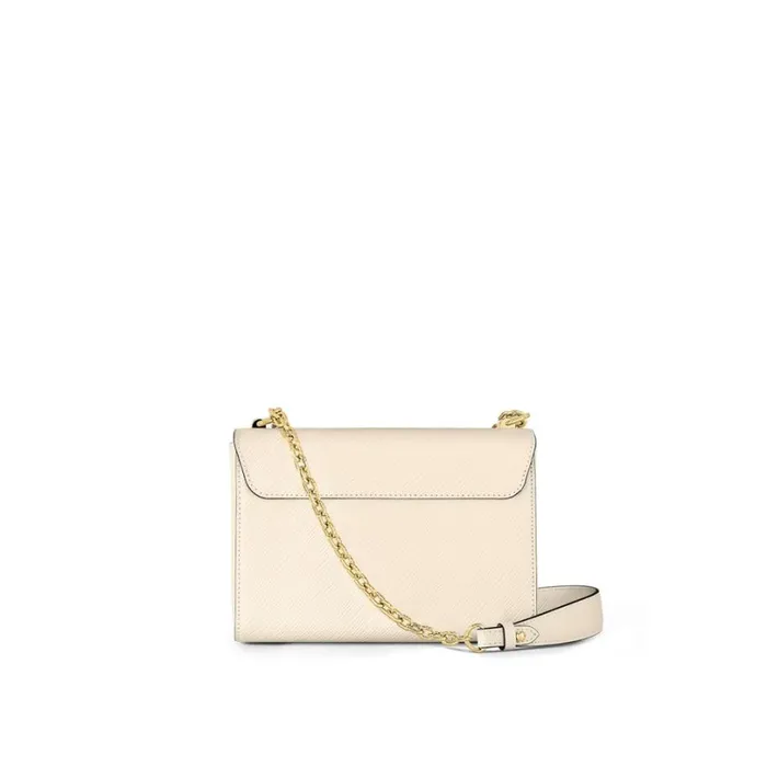 Louis Vuitton Twist Bag Louis Vuitton Quartz White M21116 Twist MM 8211 Louis Vuitton Handbag Store 8211 Women