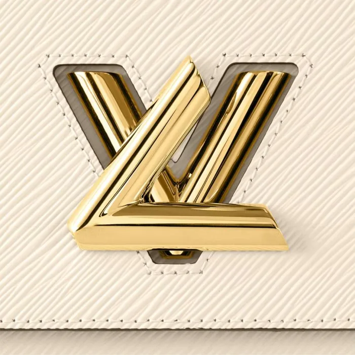 Louis Vuitton Twist Bag Louis Vuitton Quartz White M21116 Twist MM 8211 Louis Vuitton Handbag Store 8211 Women