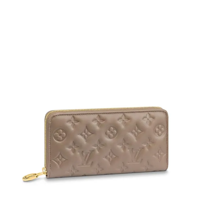 Louis Vuitton Wallets Louis Vuitton Taupe M81511 Zippy Wallet 8211 Louis Vuitton Handbag Store 8211 Women