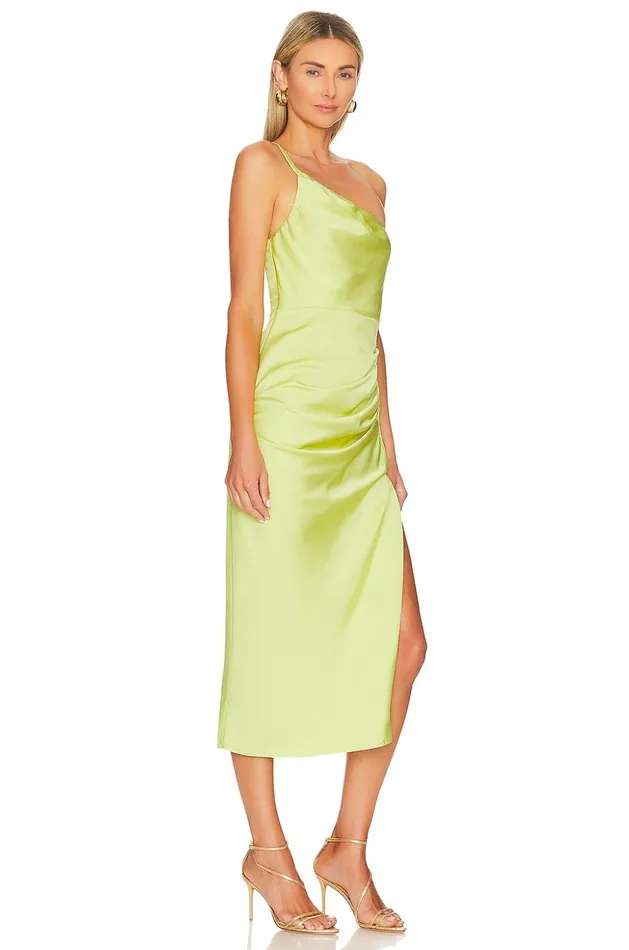 Lovers and Friends Dresses Women Amina Midi Dress Green Lovers and Friends Dresses Women Amina Midi Dress Green