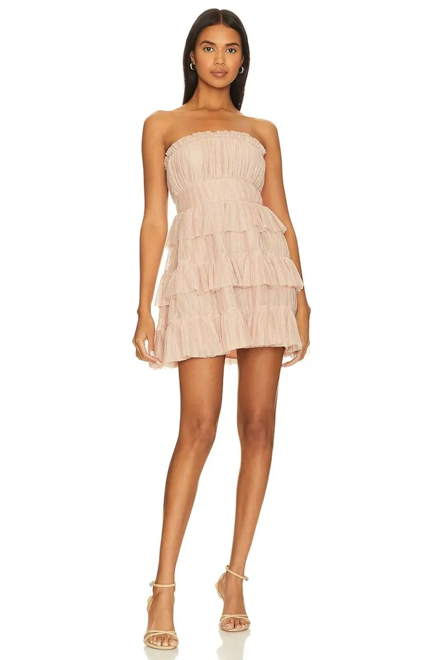 Lovers and Friends Dresses Women Barlow Mini Dress Rosey Neutral