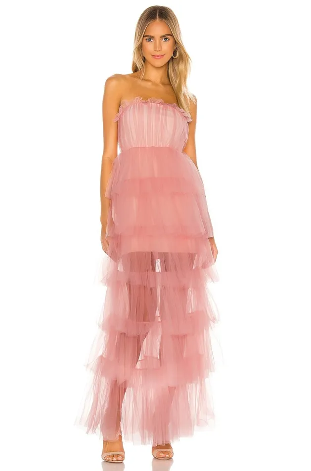 Lovers and Friends Dresses Women Bobbit Gown Blush Pink
