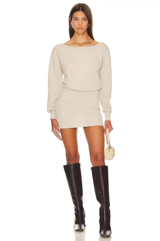Lovers and Friends Dresses Women Caddie Mini Dress Sandstone Lovers and Friends Dresses Women Caddie Mini Dress Sandstone
