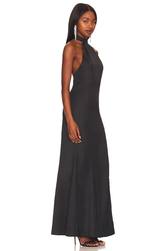 Lovers and Friends Dresses Women Chapman Gown Black Lovers and Friends Dresses Women Chapman Gown Black
