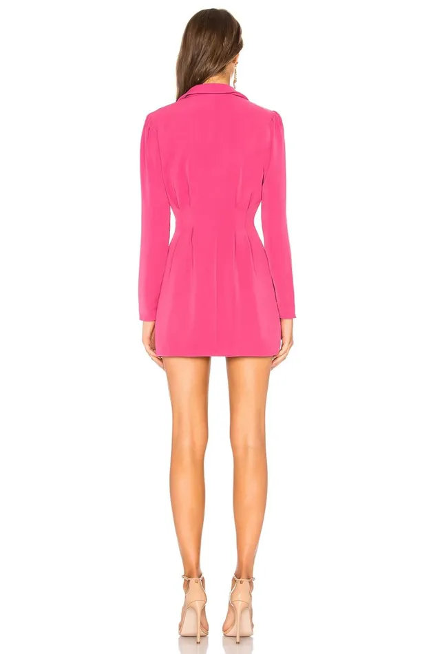 Lovers and Friends Dresses Women City Blazer Dress Magenta Pink Lovers and Friends Dresses Women City Blazer Dress Magenta Pink