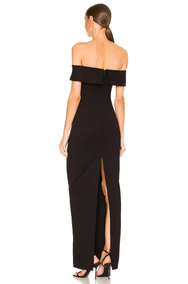 Lovers and Friends Dresses Women Galleria Gown Black Lovers and Friends Dresses Women Galleria Gown Black
