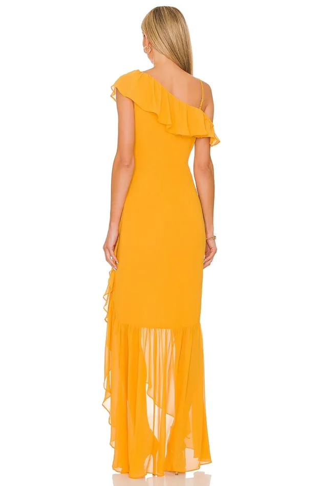 Lovers and Friends Dresses Women Karen Maxi Dress Marigold Yellow Lovers and Friends Dresses Women Karen Maxi Dress Marigold Yellow