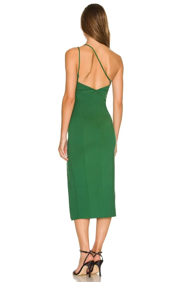 Lovers and Friends Dresses Women Kim Midi Dress Dark Green Lovers and Friends Dresses Women Kim Midi Dress Dark Green