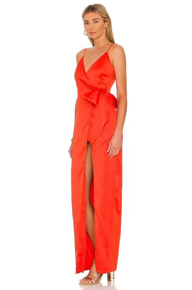 Lovers and Friends Dresses Women The Mackenzie Gown Red Lovers and Friends Dresses Women The Mackenzie Gown Red
