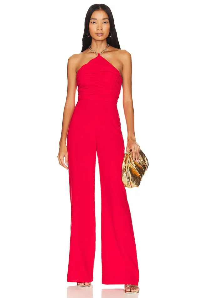 Lovers and Friends Jumpsuits Women Rosalie Jumpsuit Bright Red