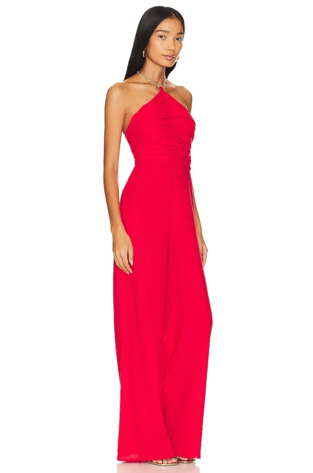 Lovers and Friends Jumpsuits Women Rosalie Jumpsuit Bright Red Lovers and Friends Jumpsuits Women Rosalie Jumpsuit Bright Red