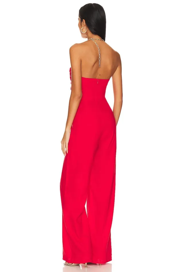 Lovers and Friends Jumpsuits Women Rosalie Jumpsuit Bright Red Lovers and Friends Jumpsuits Women Rosalie Jumpsuit Bright Red