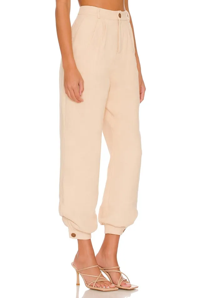 Lovers and Friends Pants Women Kacey Pant Tan Lovers and Friends Pants Women Kacey Pant Tan