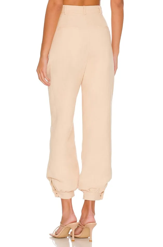 Lovers and Friends Pants Women Kacey Pant Tan Lovers and Friends Pants Women Kacey Pant Tan