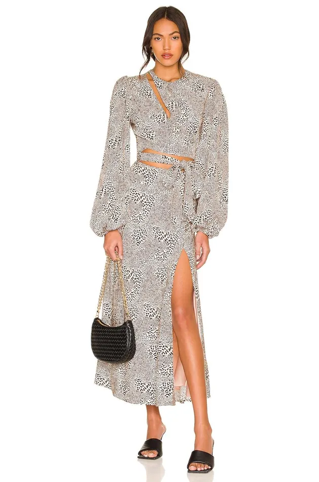Lovers and Friends Skirts Women Anderson Midi Skirt Cheetah Lovers and Friends Skirts Women Anderson Midi Skirt Cheetah