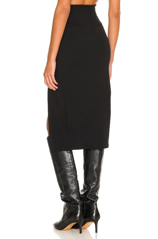 Lovers and Friends Skirts Women Liv Midi Skirt Black Lovers and Friends Skirts Women Liv Midi Skirt Black