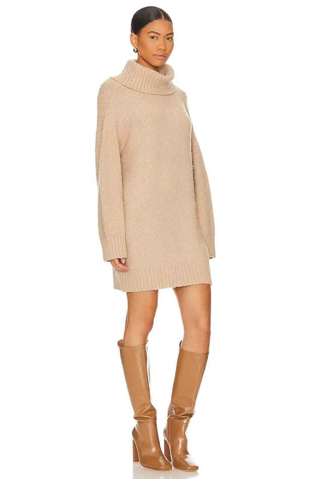 Lovers and Friends Sweaters and Knits Women Ameya Sweater Dress Light Beige Lovers and Friends Sweaters and Knits Women Ameya Sweater Dress Light Beige