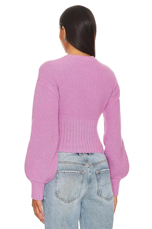 Lovers and Friends Sweaters and Knits Women Anastasia Knit Sweater Pink Lovers and Friends Sweaters and Knits Women Anastasia Knit Sweater Pink