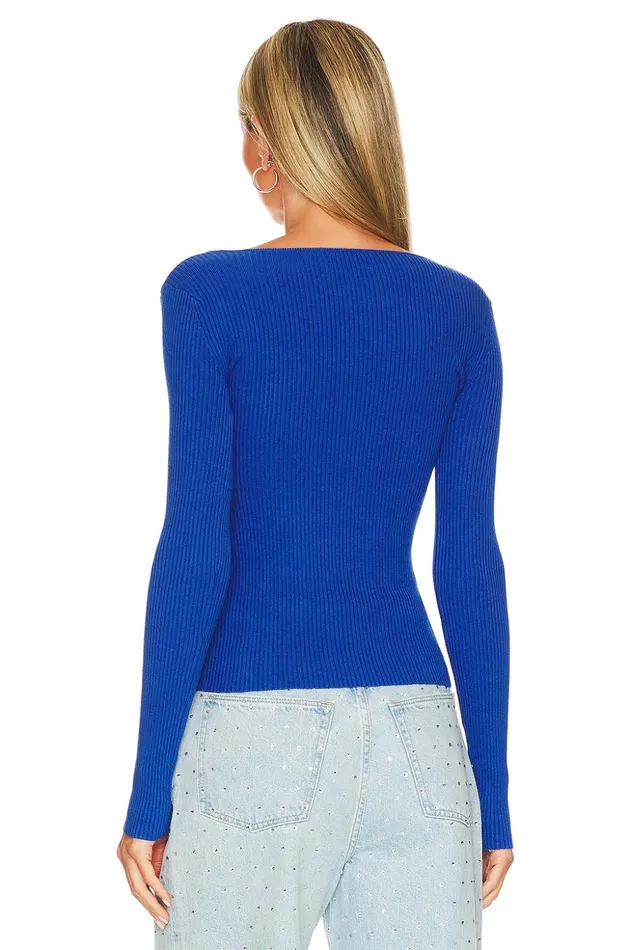 Lovers and Friends Sweaters and Knits Women Darren Sweater Blue Lovers and Friends Sweaters and Knits Women Darren Sweater Blue