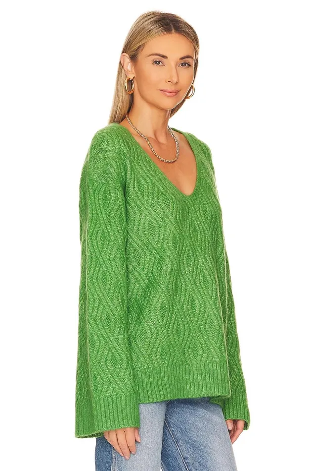 Lovers and Friends Sweaters and Knits Women Enora Sweater Green Lovers and Friends Sweaters and Knits Women Enora Sweater Green