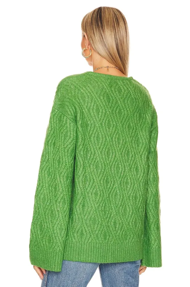 Lovers and Friends Sweaters and Knits Women Enora Sweater Green Lovers and Friends Sweaters and Knits Women Enora Sweater Green