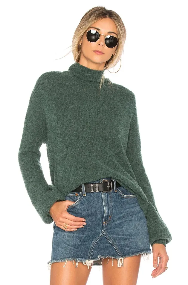 Lovers and Friends Sweaters and Knits Women Independent Sweater Evergreen