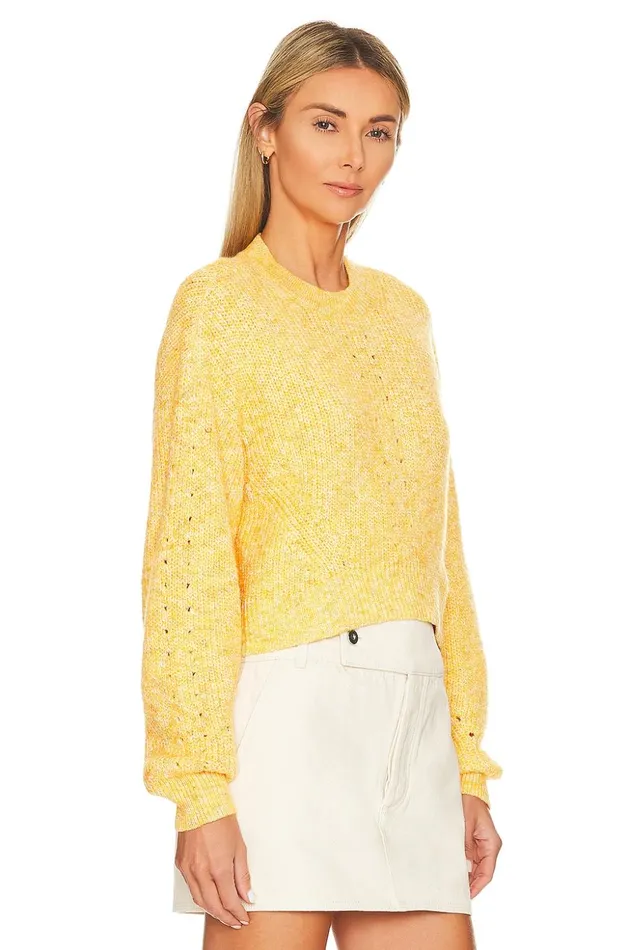 Lovers and Friends Sweaters and Knits Women Lovers Friends Ariella Cropped Pullover Yellow Multi Lovers and Friends Sweaters and Knits Women Lovers Friends Ariella Cropped Pullover Yellow Multi