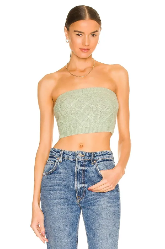 Lovers and Friends Sweaters and Knits Women Opal Tube Top Meadow Green