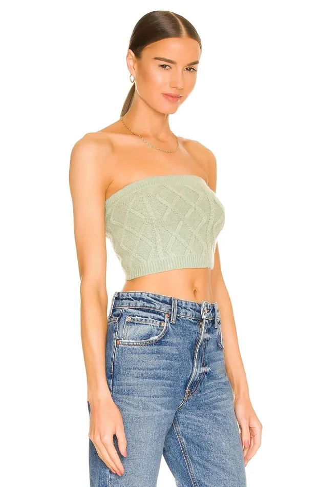 Lovers and Friends Sweaters and Knits Women Opal Tube Top Meadow Green Lovers and Friends Sweaters and Knits Women Opal Tube Top Meadow Green