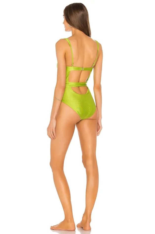 Lovers and Friends Swimsuits and CoverUps Women Ander One Piece Spring Green Lovers and Friends Swimsuits and CoverUps Women Ander One Piece Spring Green