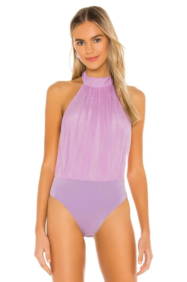 Lovers and Friends Tops Women Darling Bodysuit Lilac Lovers and Friends Tops Women Darling Bodysuit Lilac