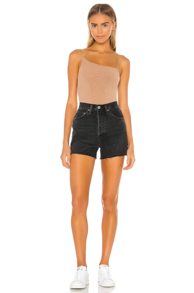 Lovers and Friends Tops Women Donovan Bodysuit Tan Lovers and Friends Tops Women Donovan Bodysuit Tan