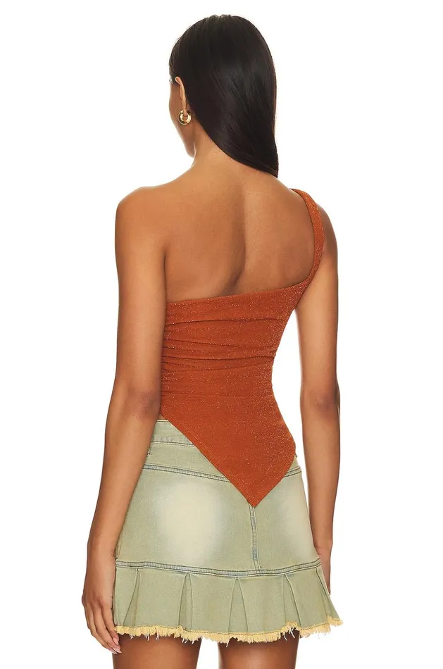 Lovers and Friends Tops Women Kiki Top Copper Lovers and Friends Tops Women Kiki Top Copper