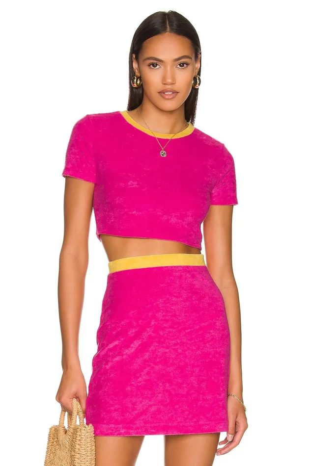 Lovers and Friends Tops Women Lana Crop Top Magenta