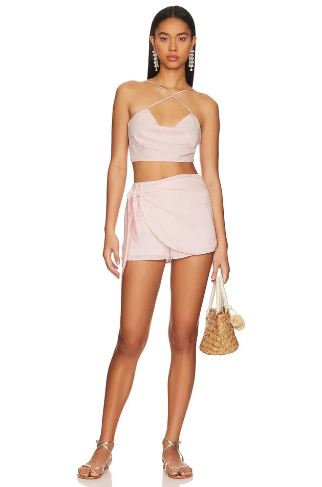 Lovers and Friends Tops Women Massie Top Blush Pink Lovers and Friends Tops Women Massie Top Blush Pink