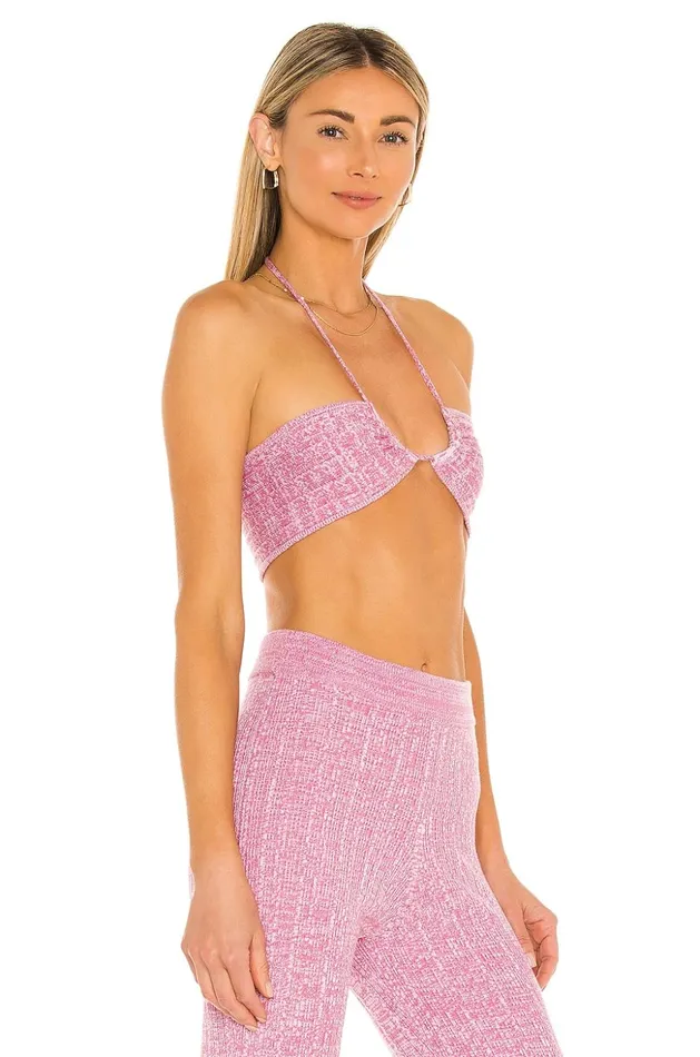 Lovers and Friends Tops Women Mckenna Drawstring Top Marled Pink Lovers and Friends Tops Women Mckenna Drawstring Top Marled Pink